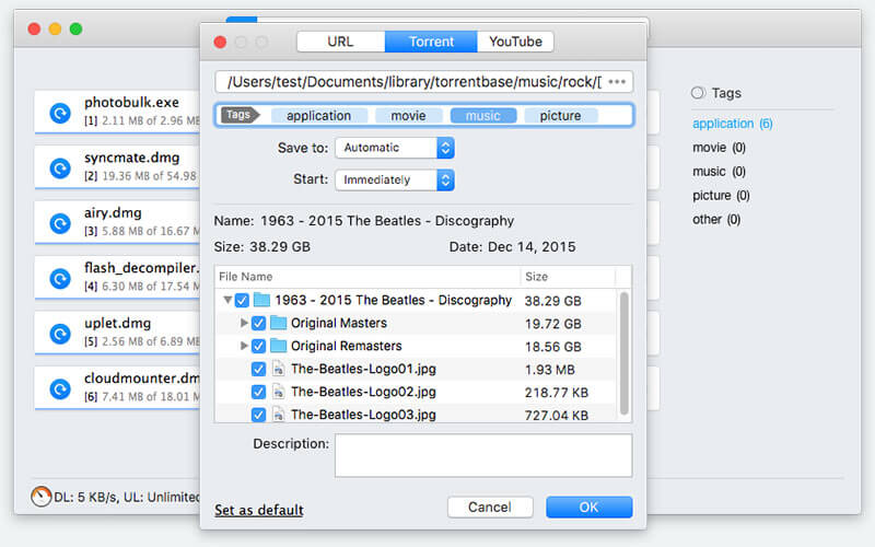 Folx - Best Torrent Clients for Mac