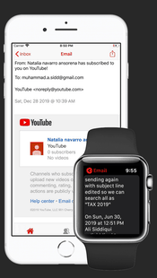 WristMail for Gmail on Apple Watch