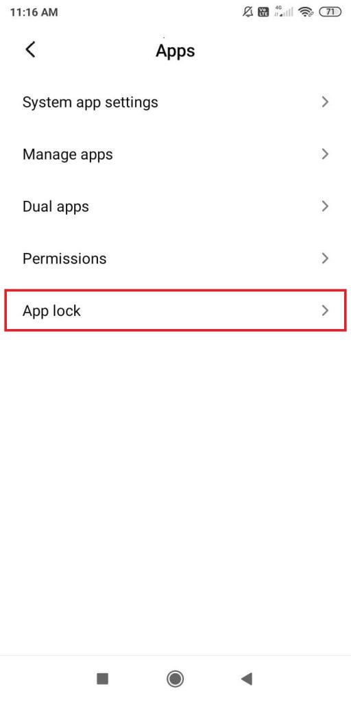 App Lock