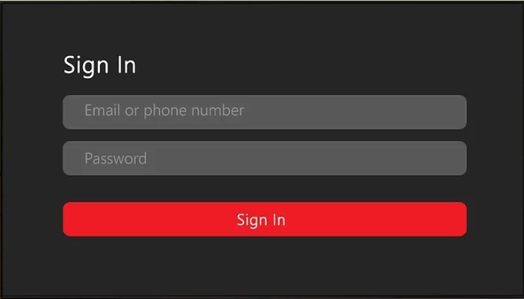 Sign in to Netflix on VIZIO TV