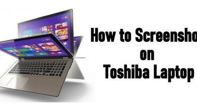 How to Screenshot on Toshiba Laptop