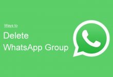 How to Delete WhatsApp Group