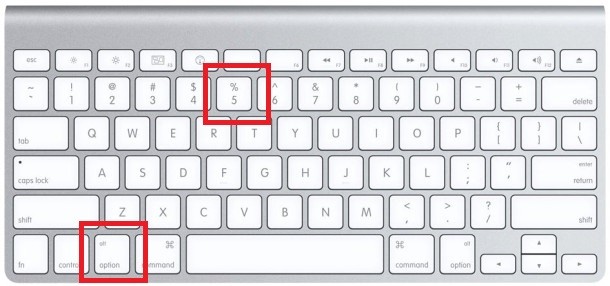 Infinity Symbol on Keyboard