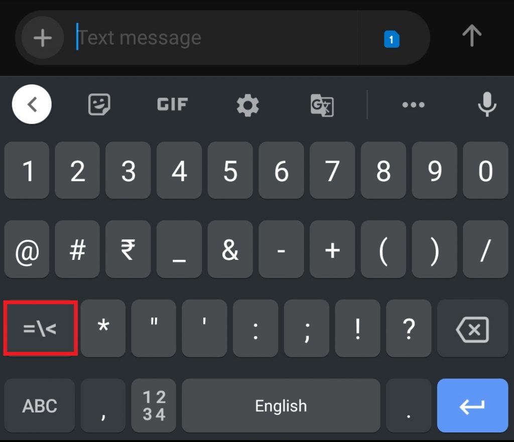 Add the Trademark symbol on Android