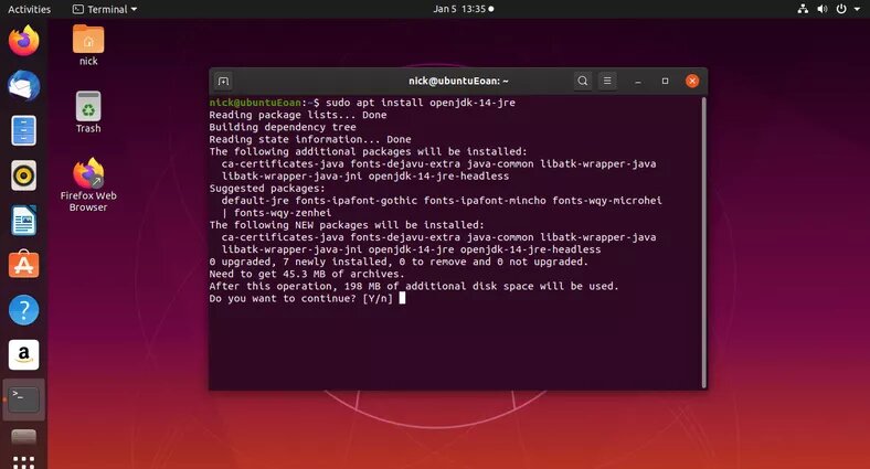 Java on Ubuntu