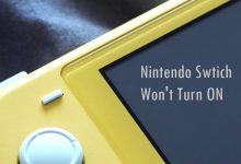 Nintendo Switch Won't Turn On