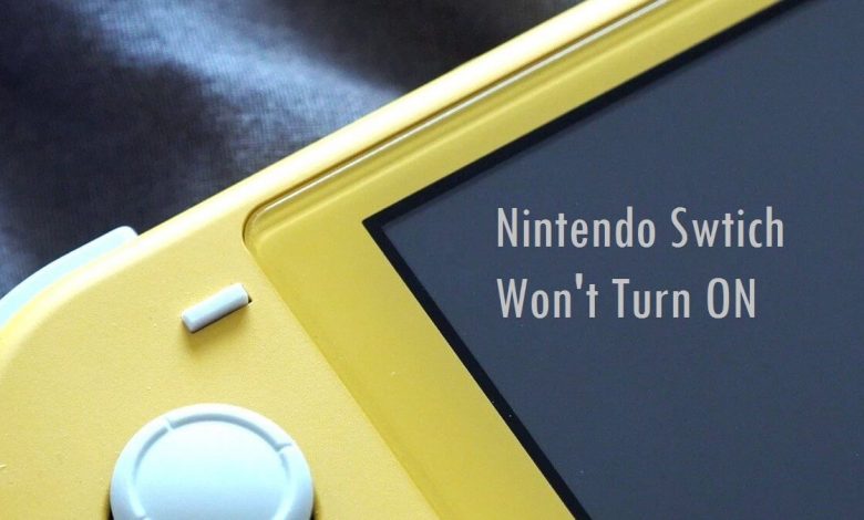 Nintendo Switch Won't Turn On
