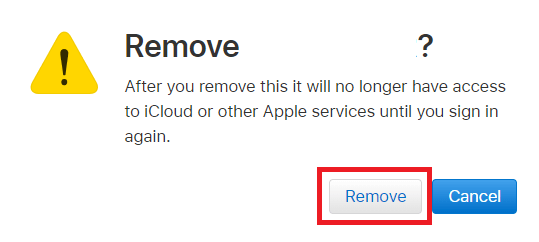 Remove Devices from iCloud