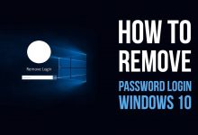 Remove Password from Windows 10