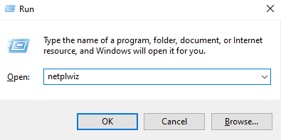 Disable Password on Windows 10