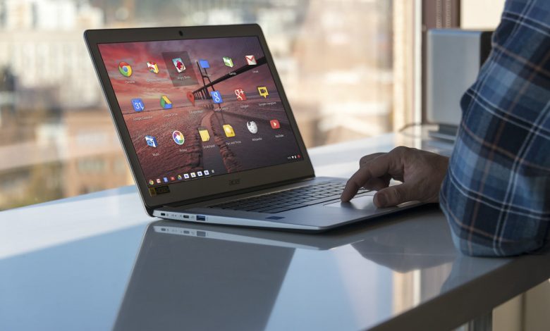 Right-click on Chromebook
