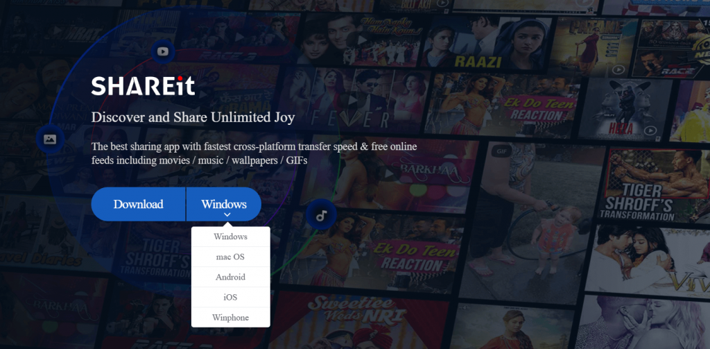 SHAREit Website