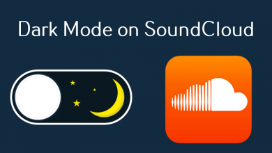 SoundCloud Dark Mode