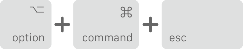 Keyboard shortcut on Mac