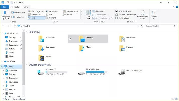 File Explorer