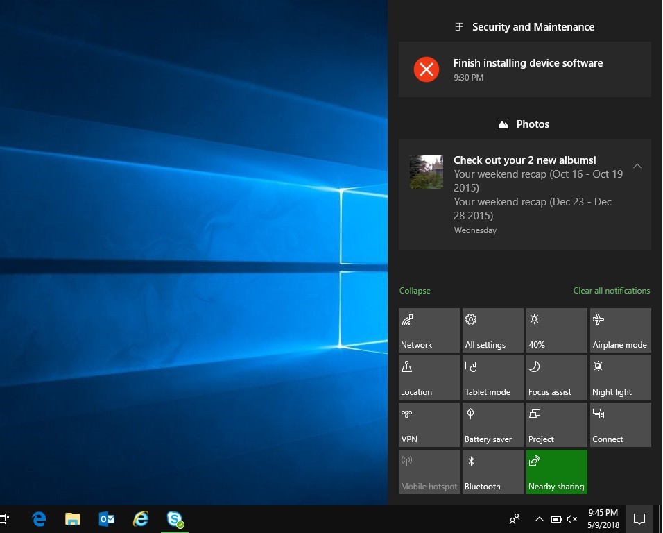 Turn Off Notifications on Windows 10