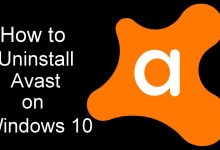 Uninstall Avast Windows 10