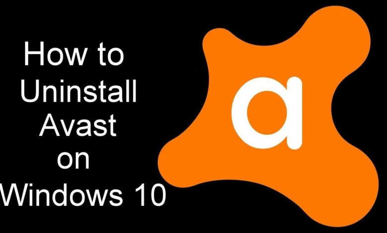 Uninstall Avast Windows 10