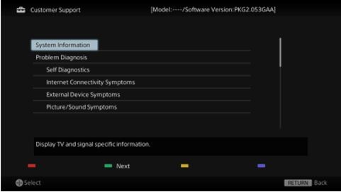 System information