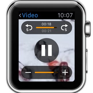 YouTube Videos on Apple Watch