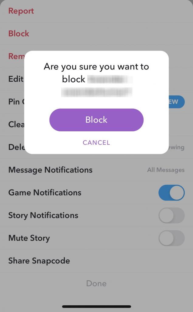 How to Block Someone on Snapchat