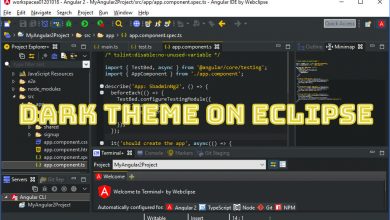 eclipse dark theme