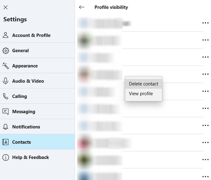 How to Delete a Contact on Skype