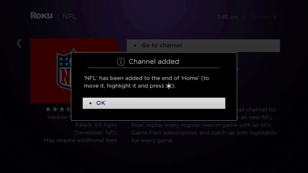 Add Channels to Roku