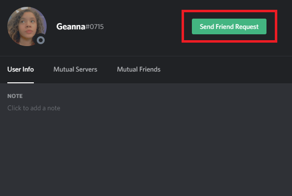 Add Friends on Discord