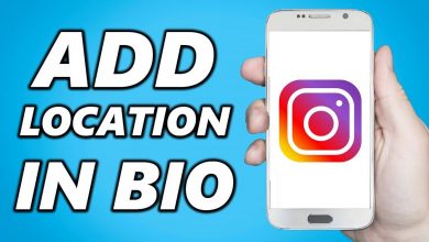 Add Location on Instagram Bio