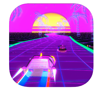 Neon Drive - Best Racing Games for iPhone & iPad