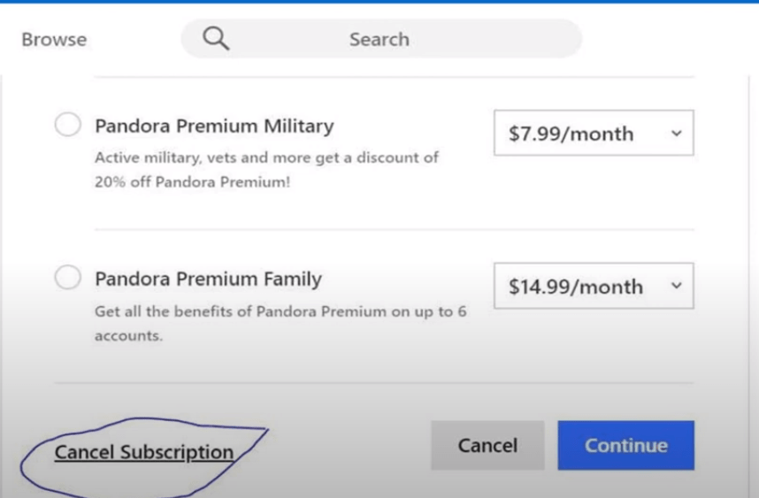 How to Cancel Pandora Premium Subscription? [On Any Device]