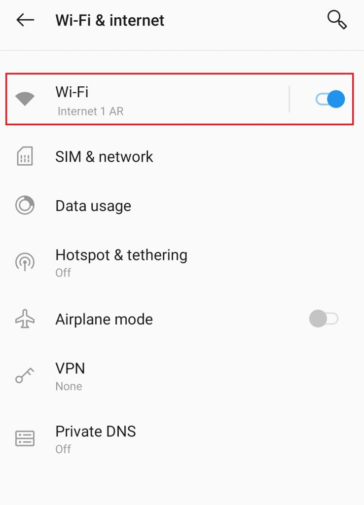 Change IP Address on Android