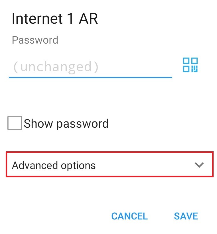 how change ip address on android