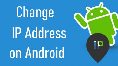 Change IP address on Android