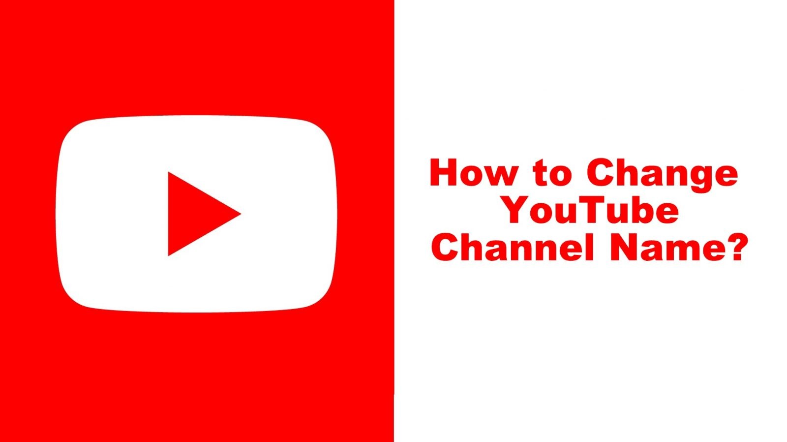 YouTube Channel Name  5 Tips for Choosing a Great Name