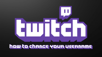 Change Twitch Username