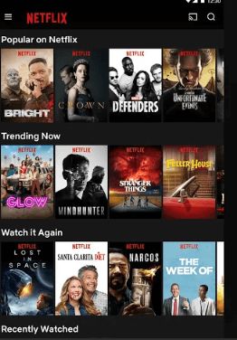 Click on Cast icon-How to Watch Netflix using VPN on Chromecast