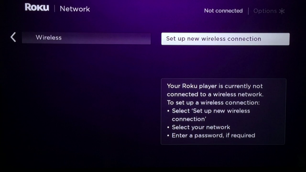 Connect Roku to WiFi without Remote