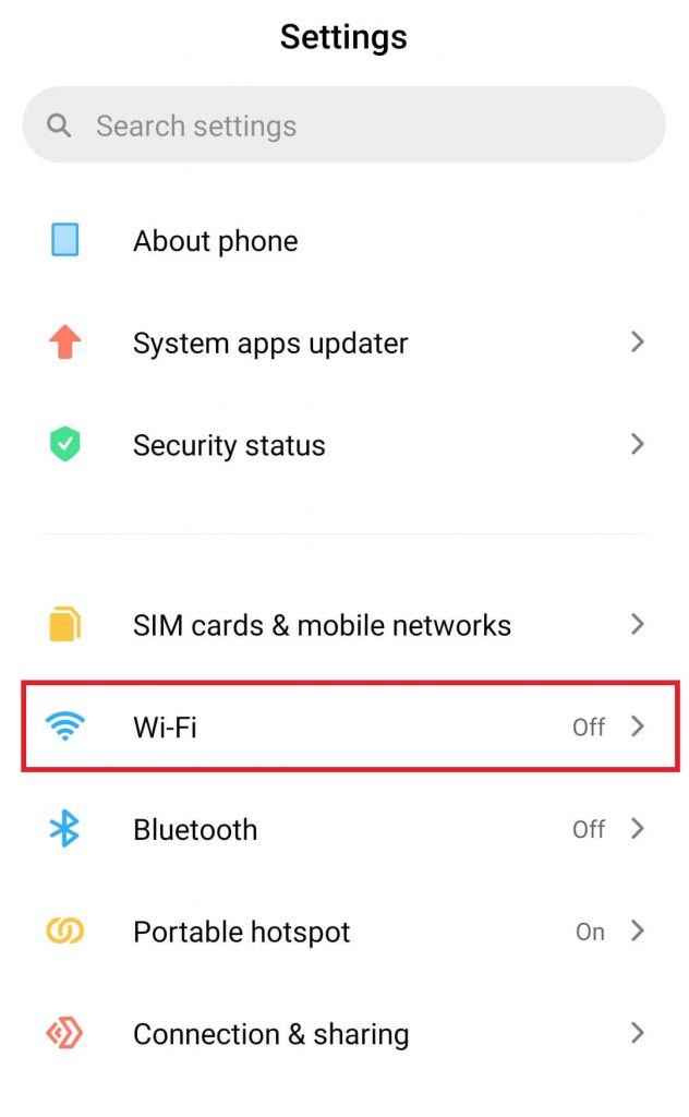 Tap WiFi