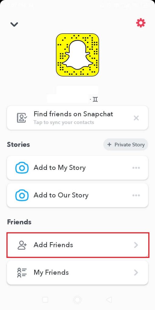 Find Someone on Snapchat