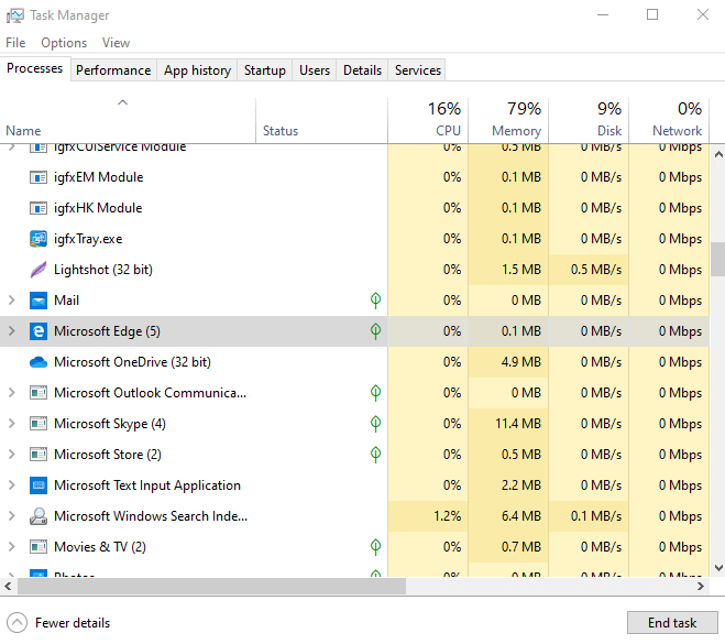 Force Quit or close a Program on Windows