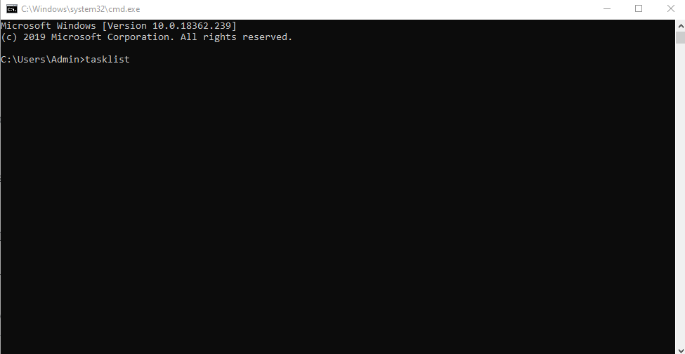 Command prompt