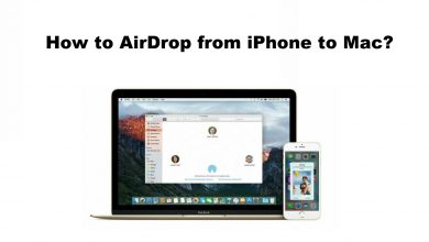 How to AirDrop from iPhone to Mac