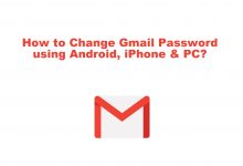 How to Change Gmail Password