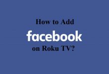 How to add Facebook on Roku TV-1