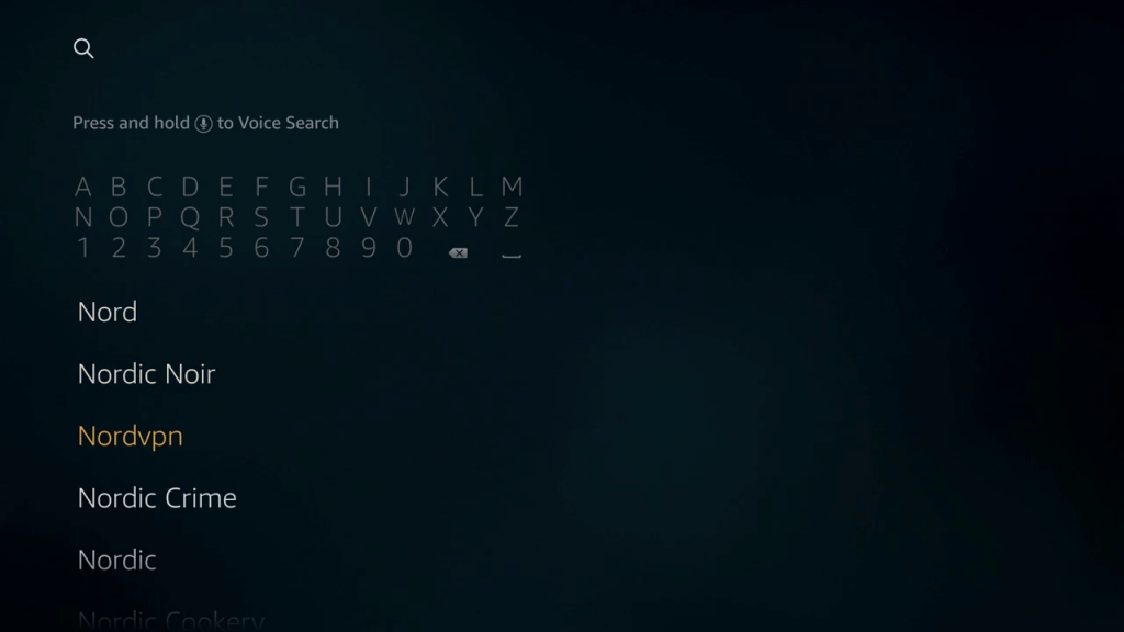 NordVPN Firestick