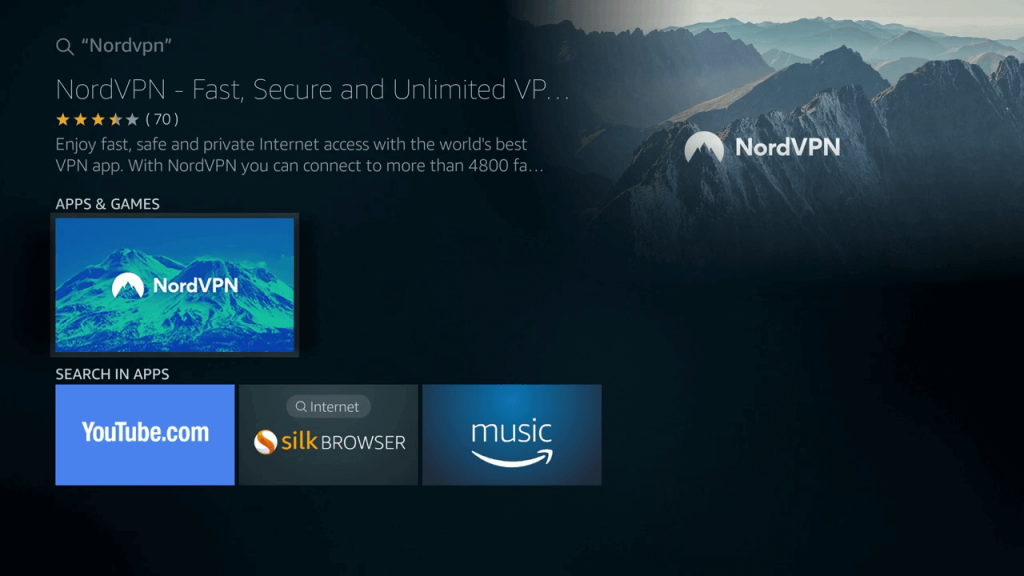 NordVPN Firestick