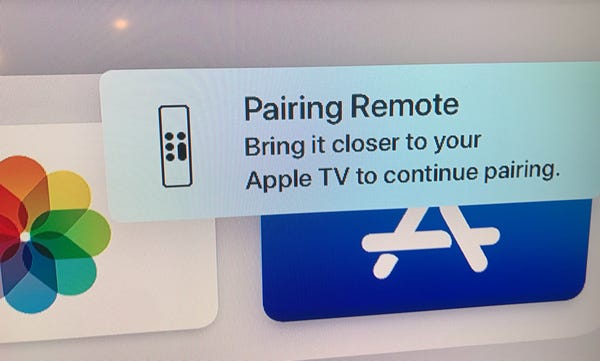 Pair Apple TV Remote