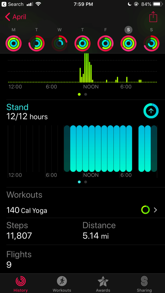 Pedometer on Apple Watch